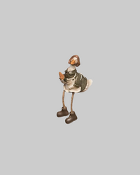 Pilgrim Harvest Goose Shelf Sitter