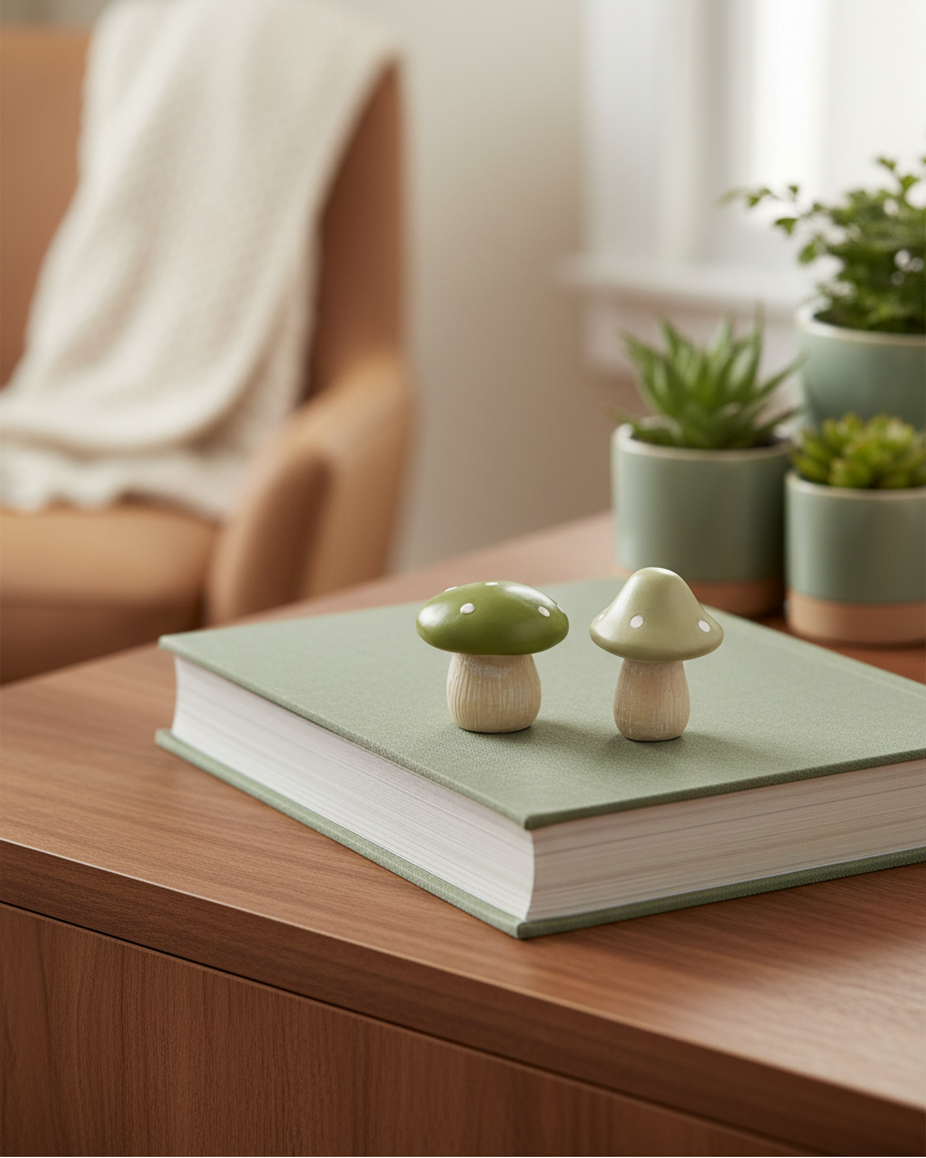 Mini Resin Sage Mushroom