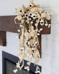 Tan Allium and Blooms Greenery Collection