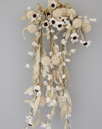 Tan Allium and Blooms Greenery Collection