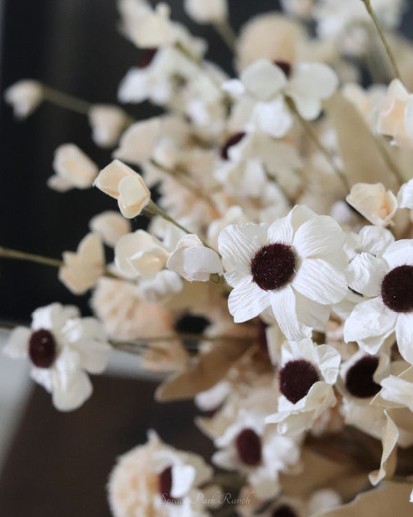 Tan Allium and Blooms Greenery Collection