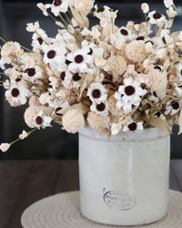 Tan Allium and Blooms Greenery Collection