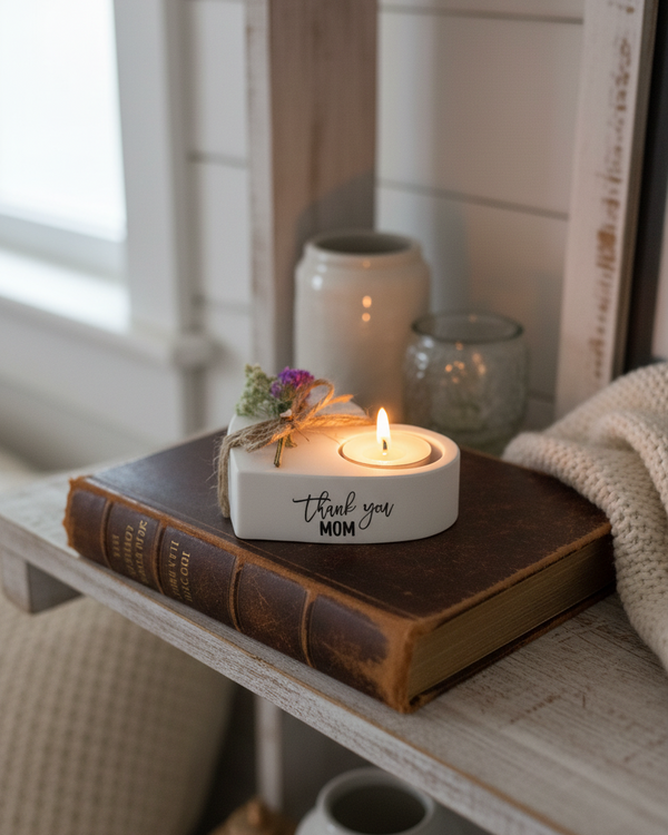Thank You Mom Tealight Holder