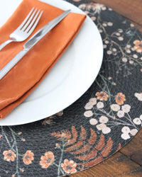 Timeless Flower and Fern Textile Collection