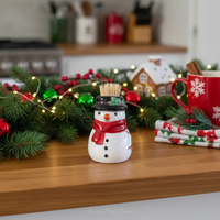 Snowman Toothpick Holder