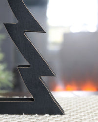 Black Wood Tree Cutout