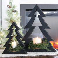 Black Wood Tree Cutout