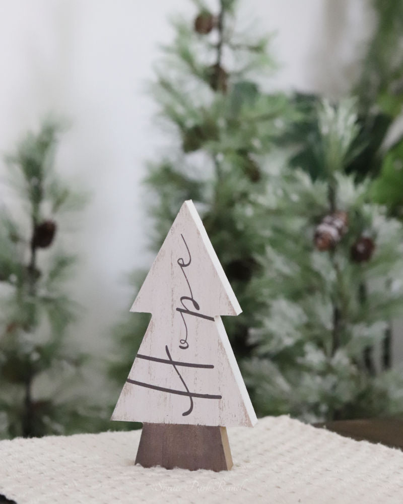 Table Top Tree Decor