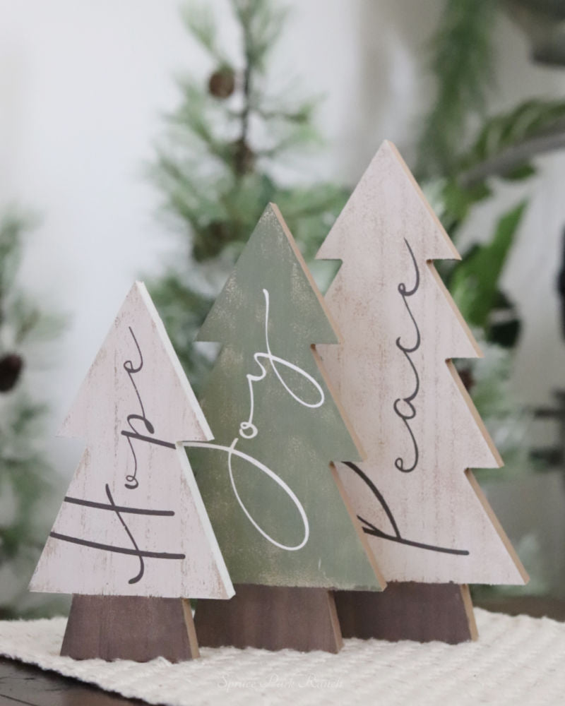 Table Top Tree Decor