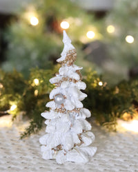 Elegant Holiday Tree Figurine