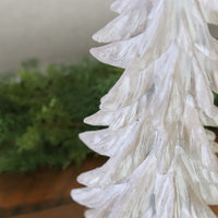 Rustic Natural Resin Christmas Tree