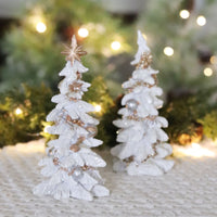 Elegant Holiday Tree Figurine