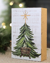 Tree and Manger Block