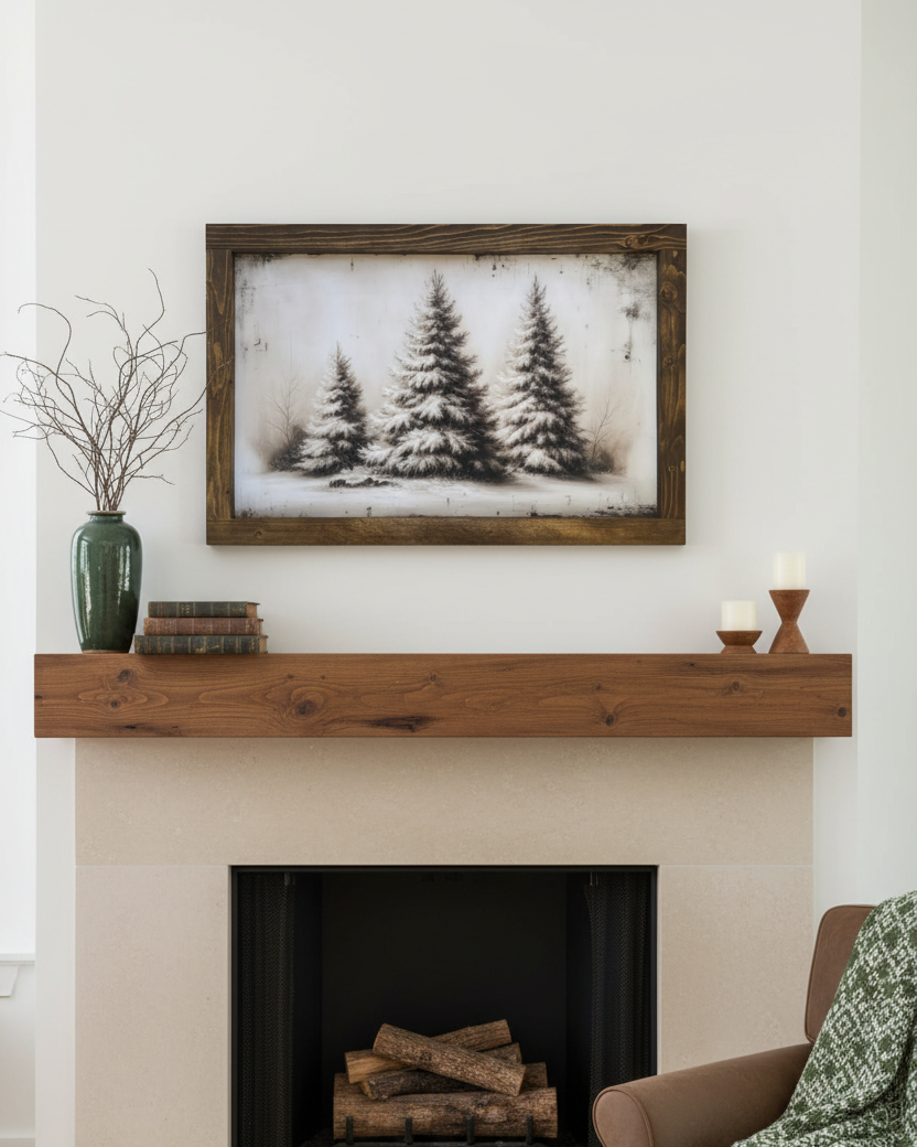 Trio of Stillness Canvas Print