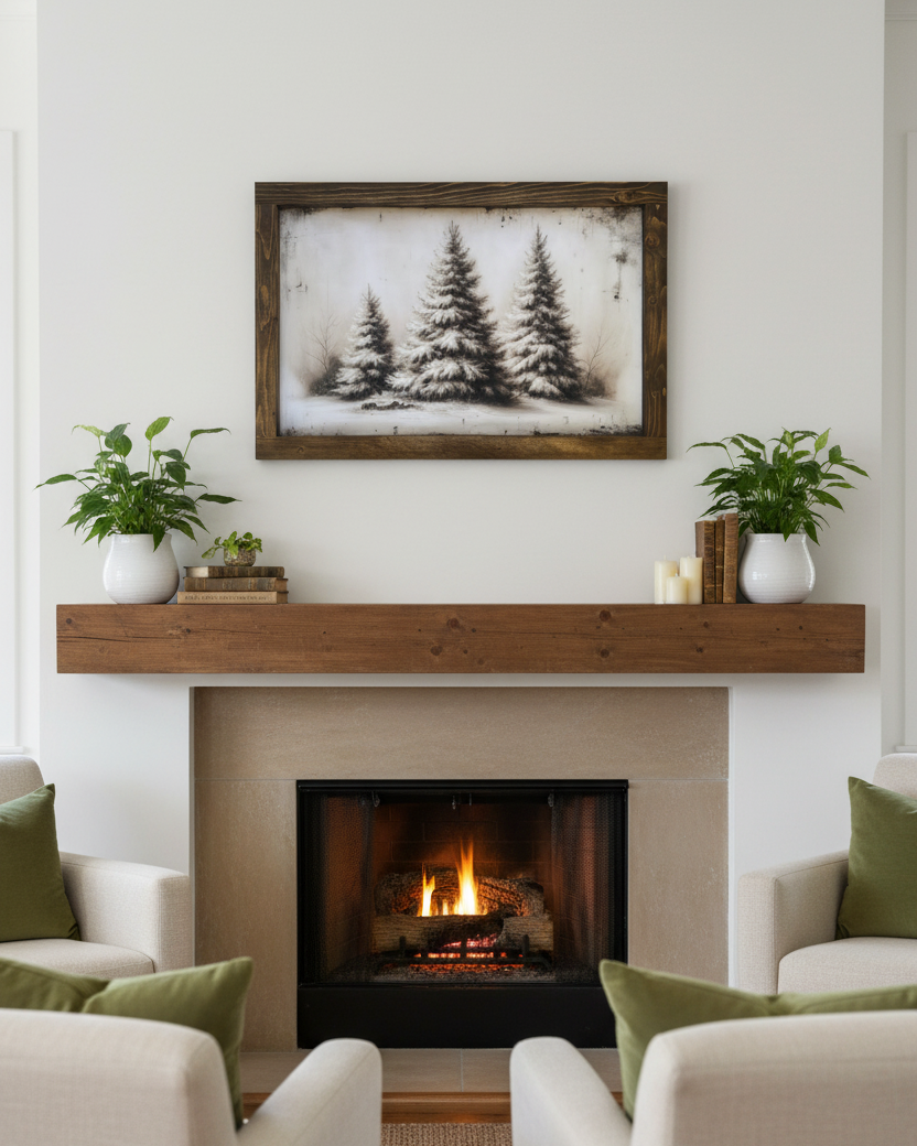 Trio of Stillness Canvas Print