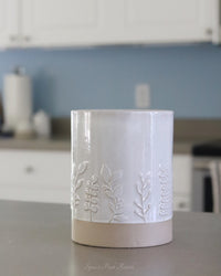 Botanical Utensil Holder