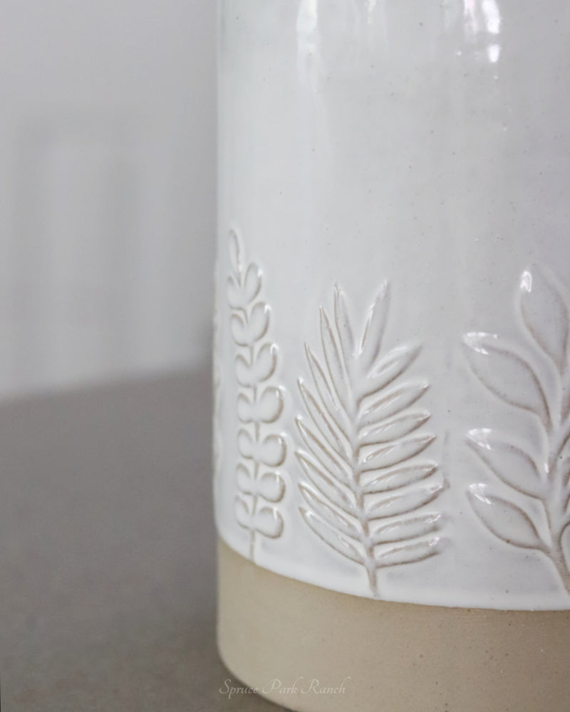 Botanical Utensil Holder