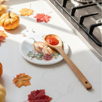 Vintage Autumn Spoon Rest - Warm Autumn
