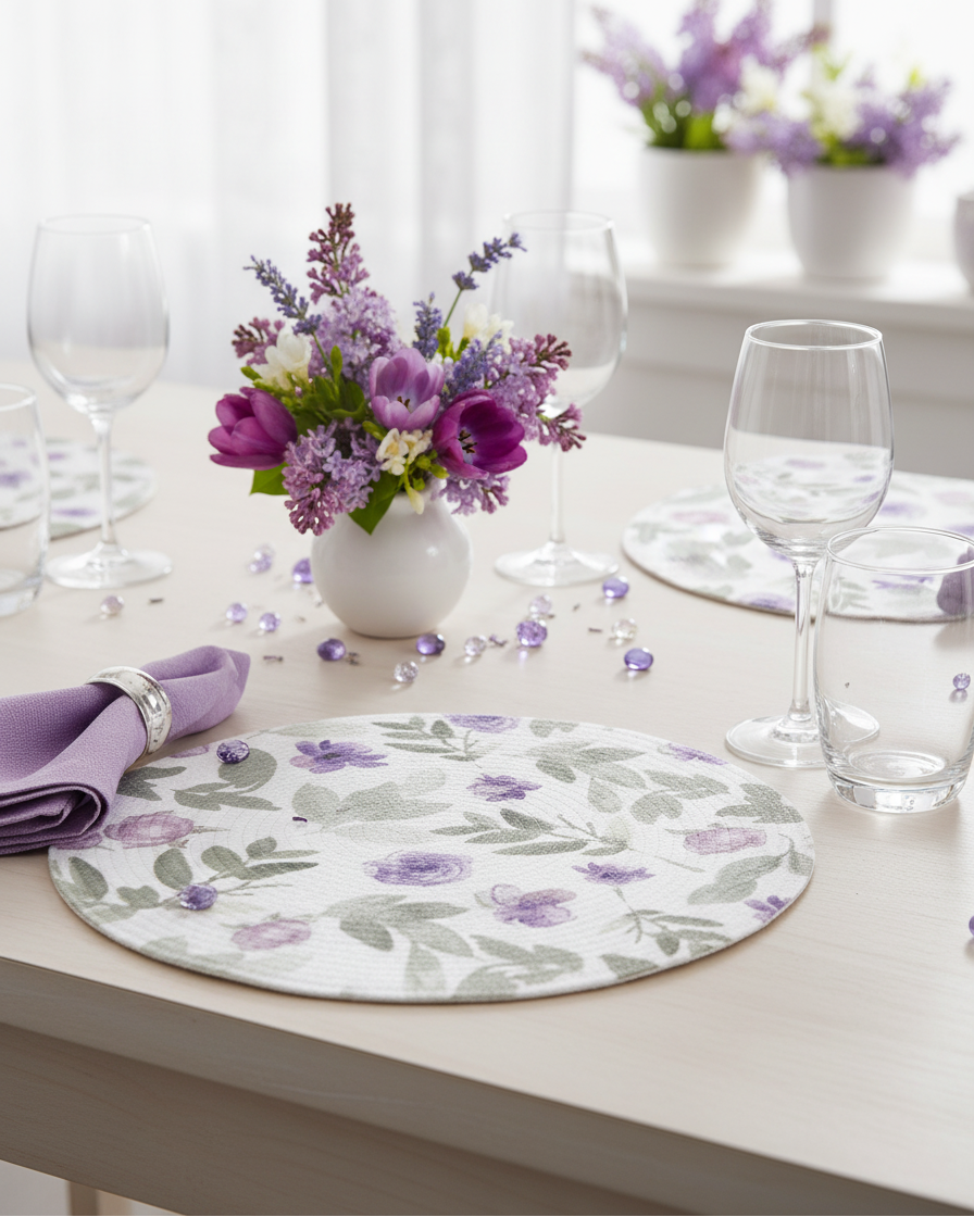 Violet Meadow Textile Collection
