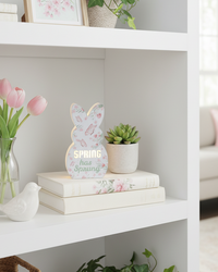 Light Up Bunny Cutout Block