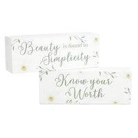 Inspirational Sentiment Mini Block