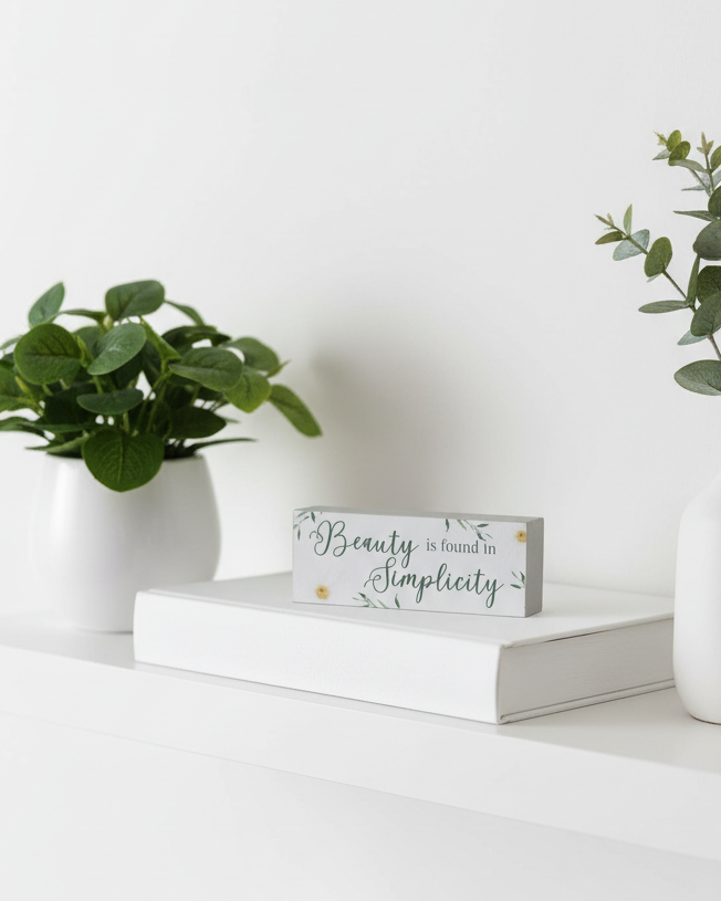 Inspirational Sentiment Mini Block