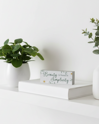 Inspirational Sentiment Mini Block