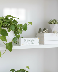 Inspirational Sentiment Mini Block