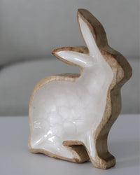 Enamel Bunny Tray