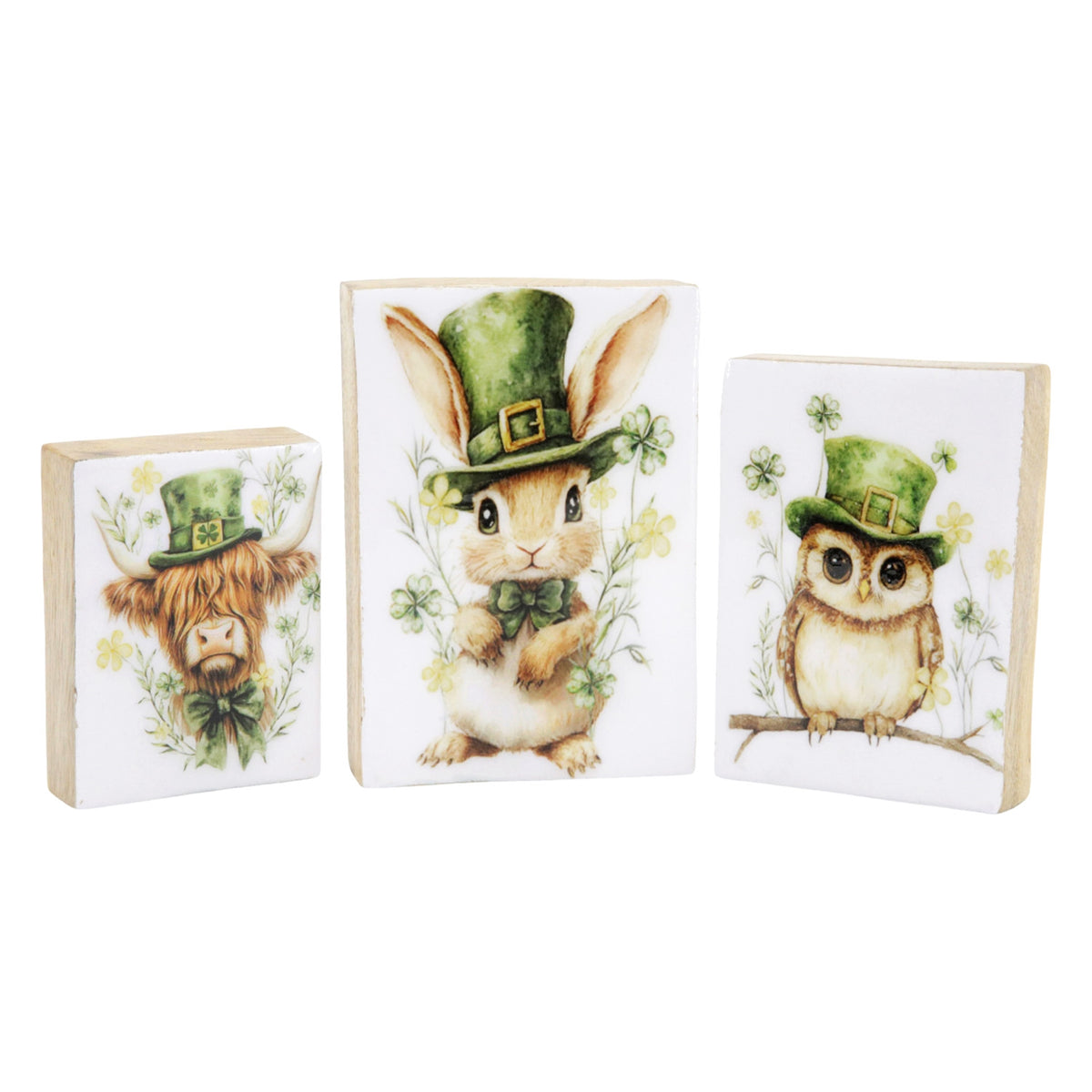 Irish St. Patrick's Animal Block