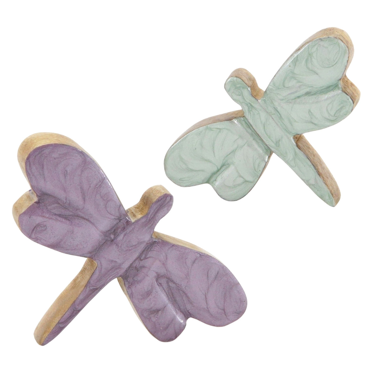 Enamel Dragonfly Shelf Sitter