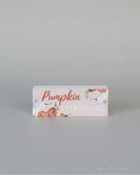 Pumpkin Patch Mini Block