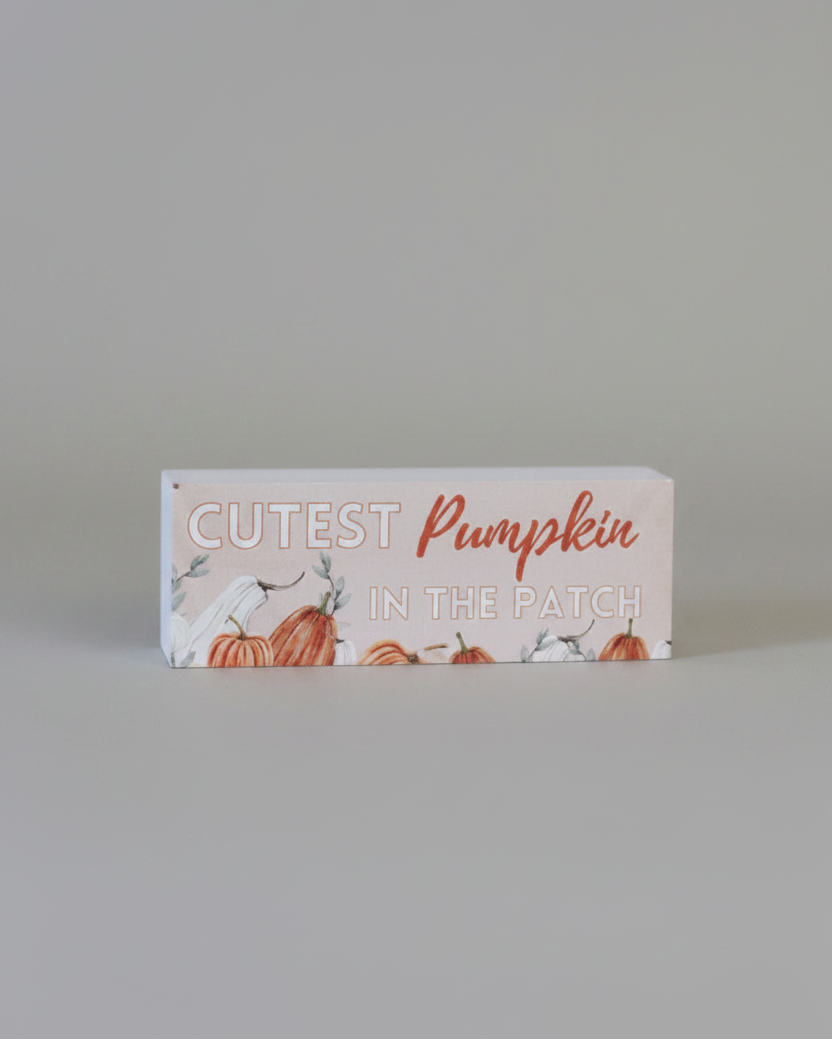 Pumpkin Patch Mini Block