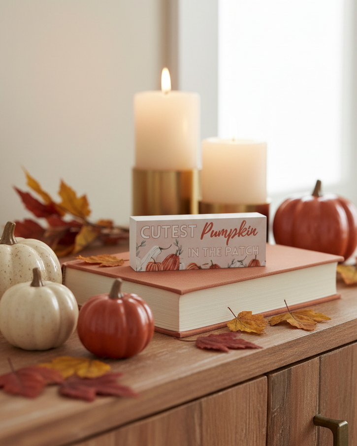 Pumpkin Patch Mini Block