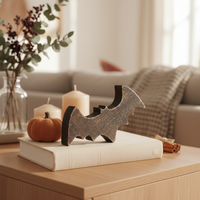 Bat Wood Block