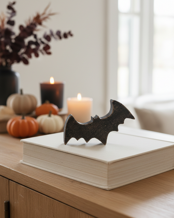 Bat Wood Block