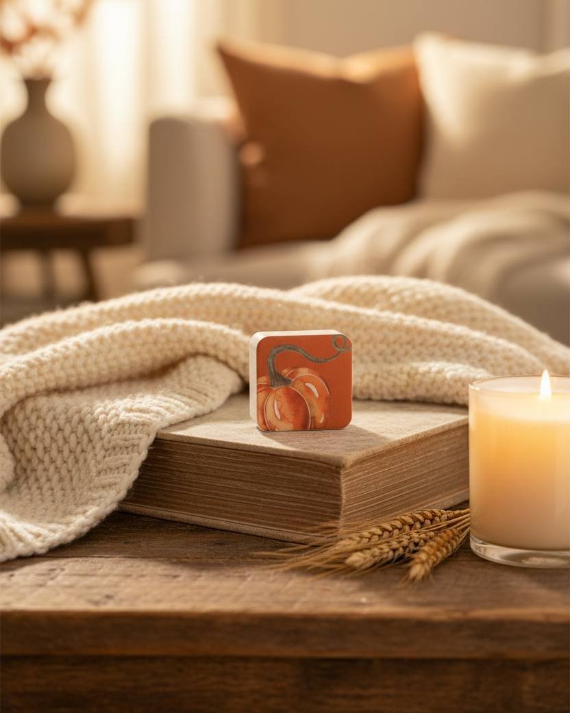 Shades of Autumn Mini Square Block