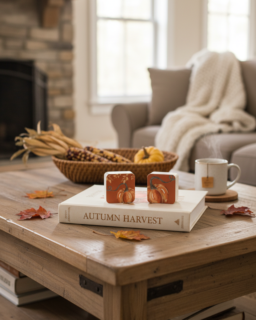Shades of Autumn Mini Square Block
