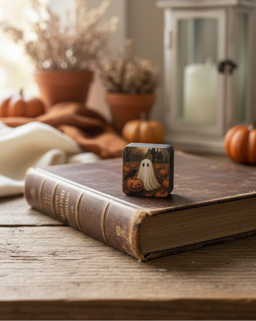 Haunted Forest Mini Square Block