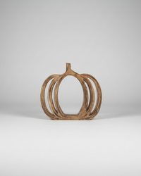 Mango Wood Pumpkin Cutout