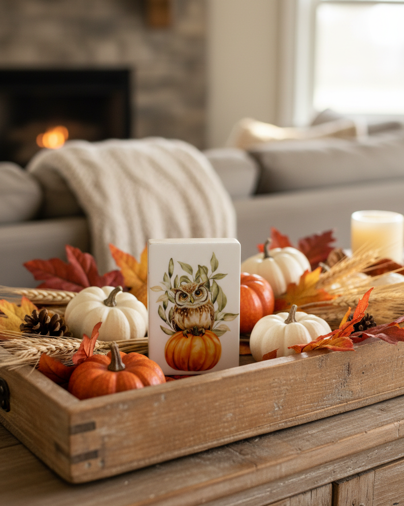 Pumpkin Creature Block