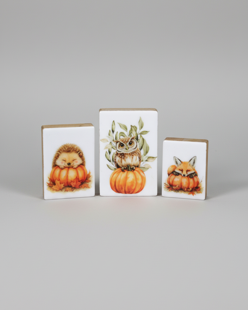 Pumpkin Creature Block
