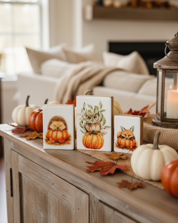 Pumpkin Creature Block