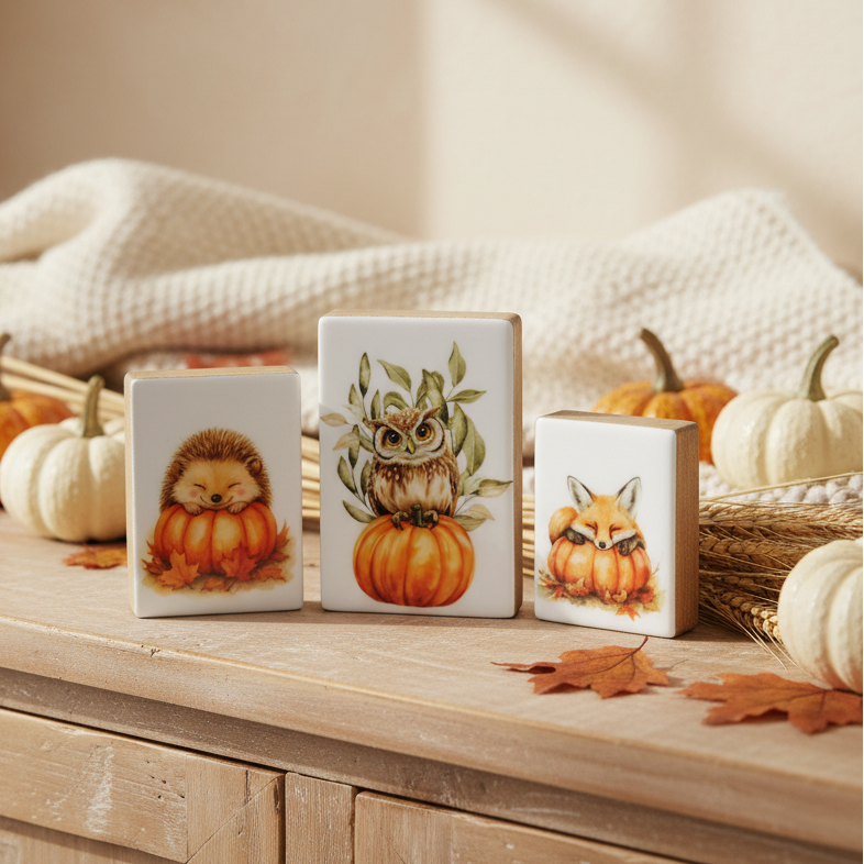 Pumpkin Creature Block
