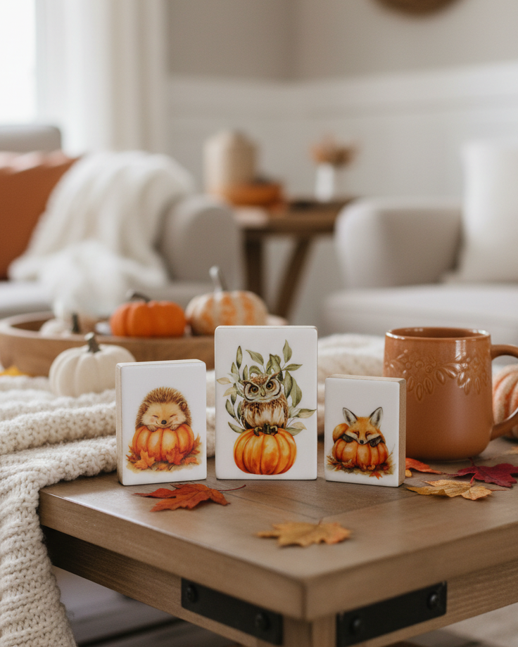 Pumpkin Creature Block