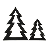 Black Wood Tree Cutout