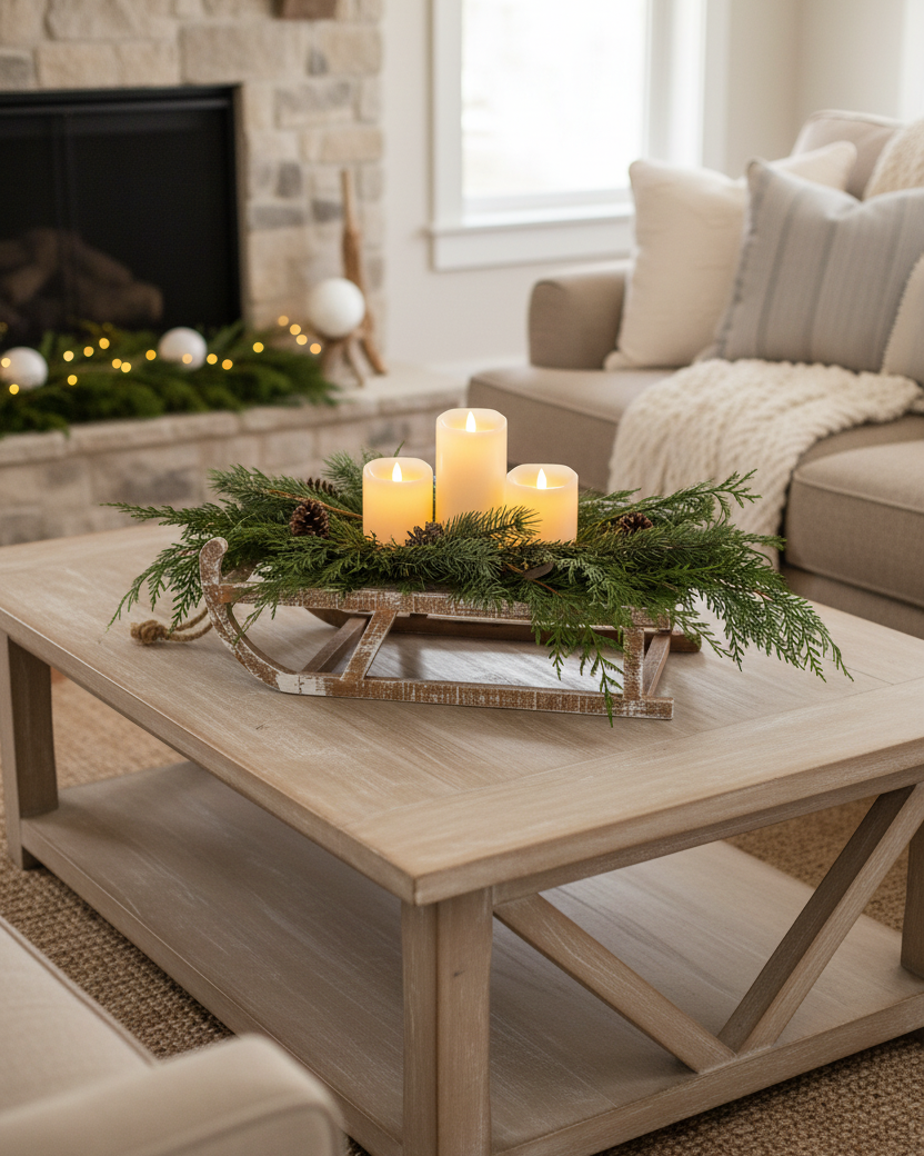 Simple Rustic Sled