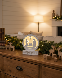 Holy Night Light Up Nativity