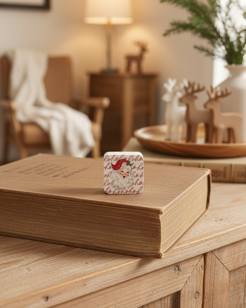 Ho Ho Ho Santa Mini Block