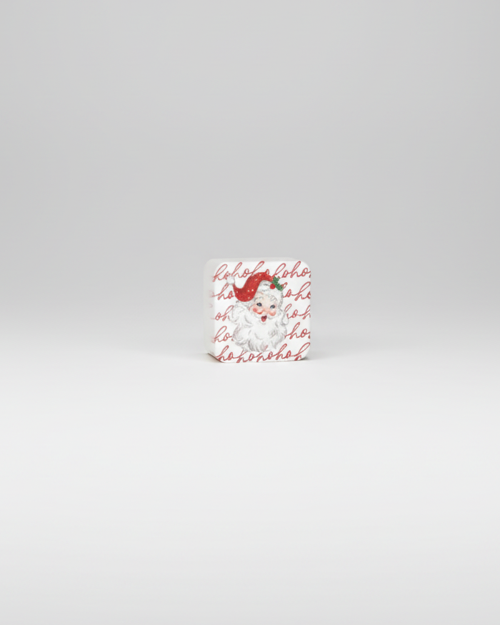 Ho Ho Ho Santa Mini Block